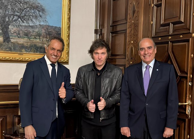 Daniel Scioli será el secretario de Turismo, Ambiente y Deportes de Nación