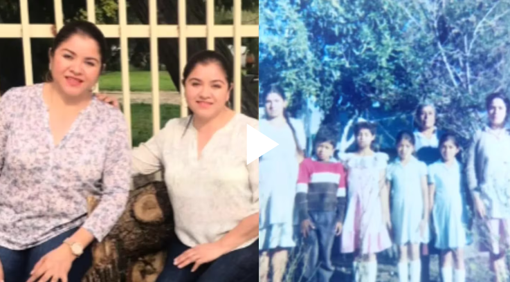Dos hermanas recrearon un emocionante video y se viralizaron por buscar a su trilliza perdida hace 46 años