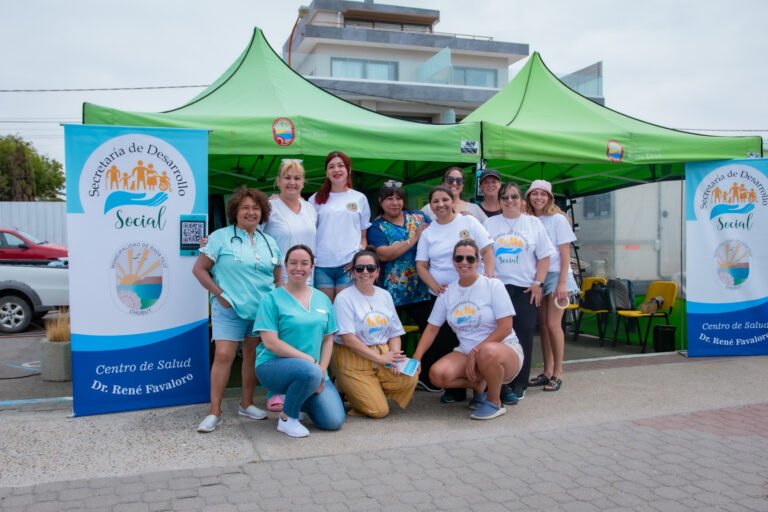 Este sábado estará la carpa de salud: habrá control sano y vacunación