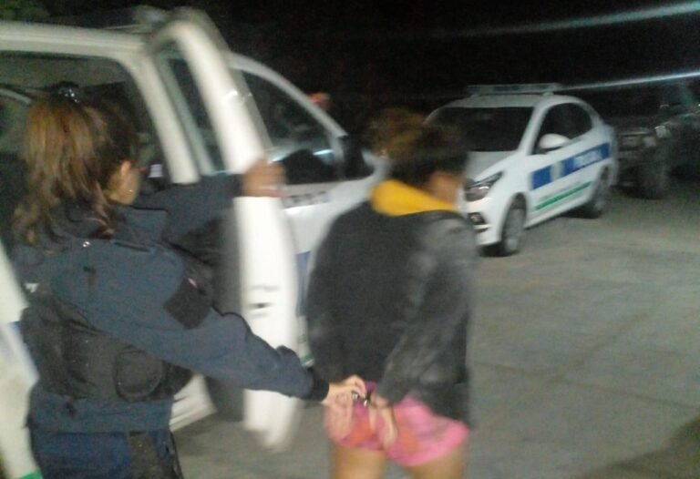 Terminó detenida por violar la prohibición de acercamiento