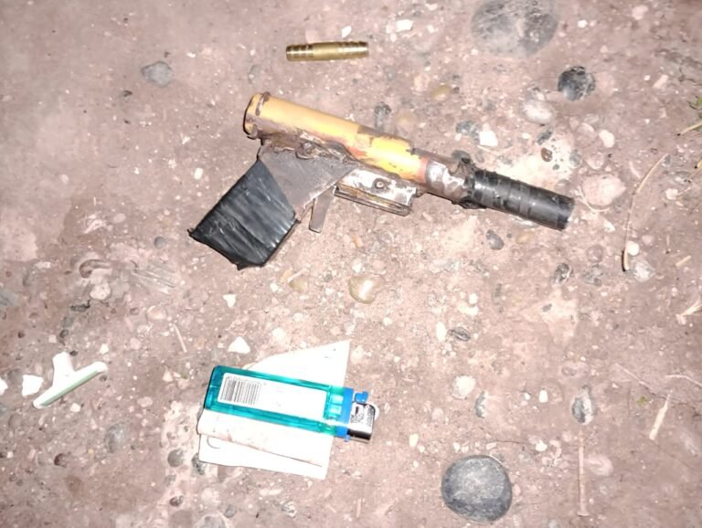 Le encontraron una “tumbera” tras querer golpear a un hombre