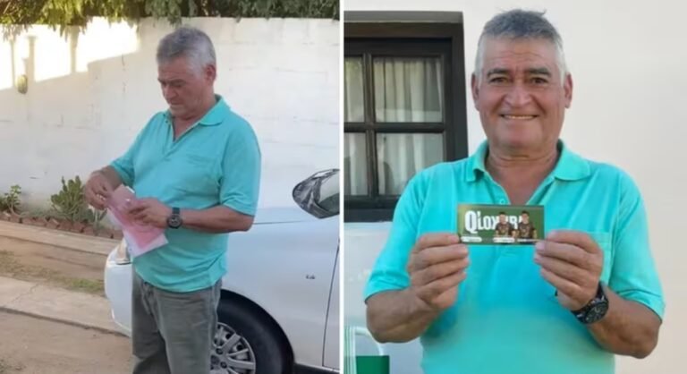 Sorprendió a su padre con una entrada para el show de Q’Lokura y su reacción emocionó a todos en las redes