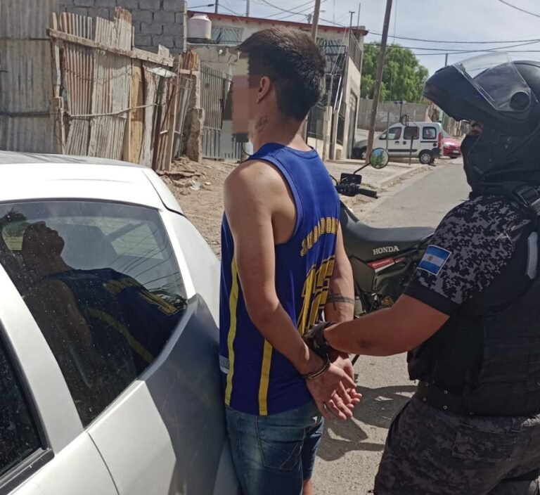 Comerciante y vecinos persiguieron a un ladrón varias cuadras hasta que la policía lo detuvo