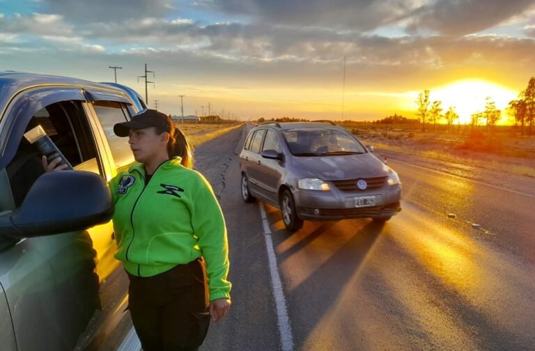 Controlaron más de 6.000 vehículos durante el fin de semana