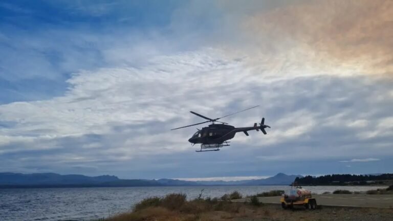 Cierran de forma preventiva el Parque Nacional Nahuel Huapi por incendio forestal