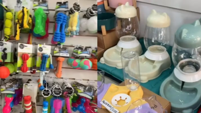 Fue al barrio de Once, entró a un Pet Shop y sorprendió a todos al mostrar el precio de los productos