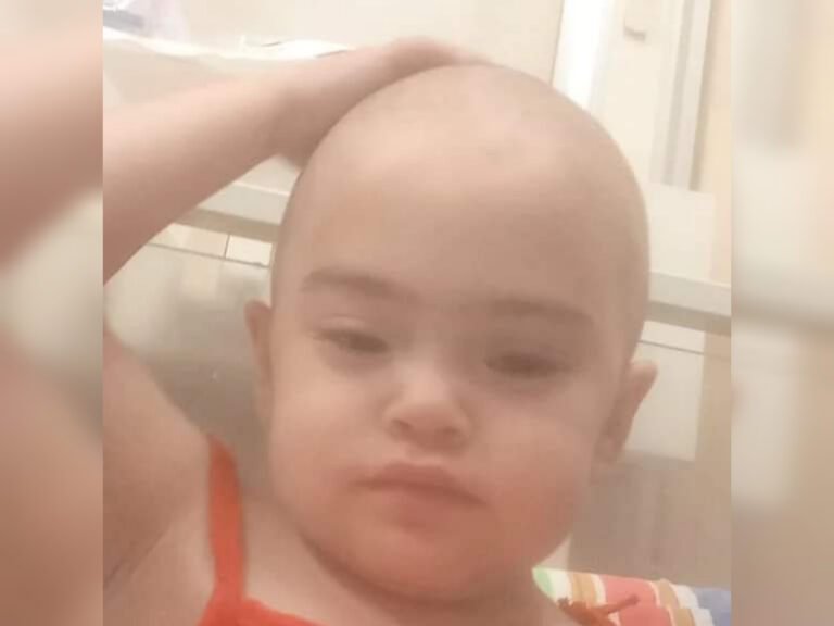 Pía ya está realizando su tratamiento contra el cáncer