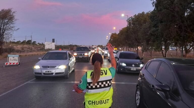 Detectaron a 23 conductores en estado de ebriedad durante el fin de semana largo en Comodoro