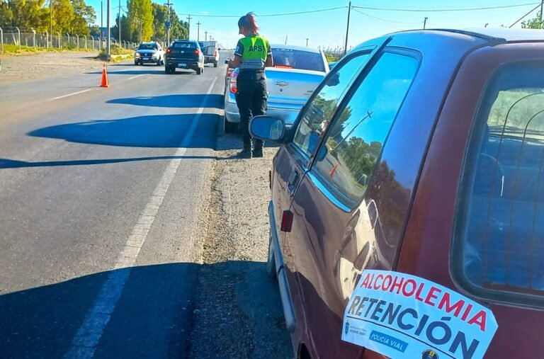 Más de 8 mil vehículos controlados durante el fin de semana
