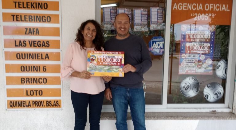 Ganó 3 millones de pesos con el Telebingo Chubutense 