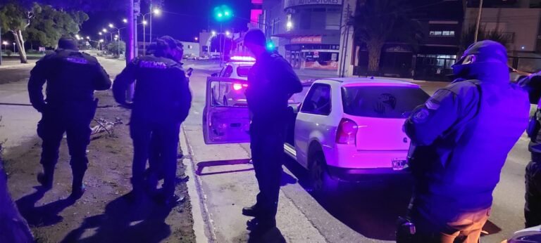 Circulaban sin la documentación necesaria y les secuestraron el auto