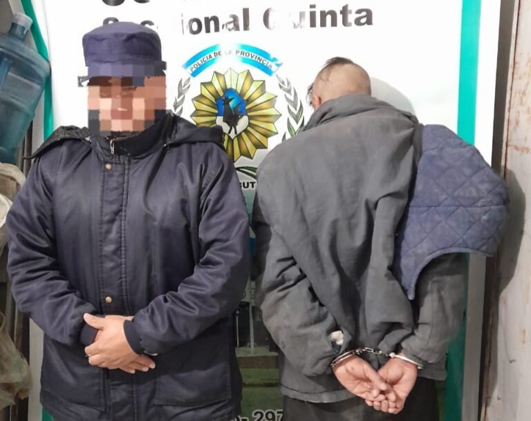 Atrapó al ladrón que le quiso entrar a robar en su vivienda