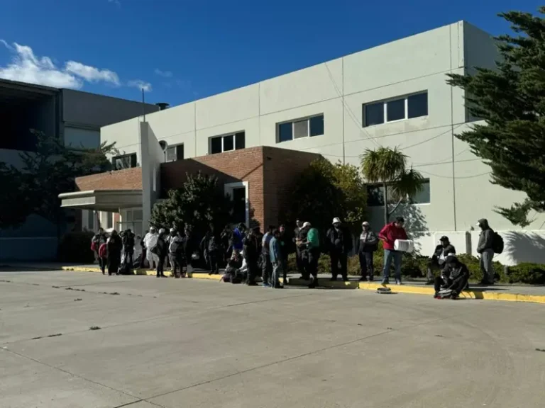 Reclamo de trabajadores pesqueros en el Puerto