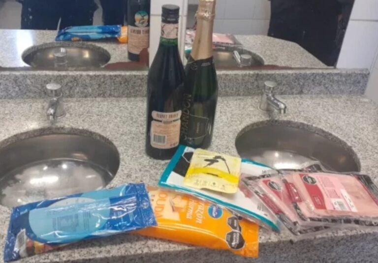Detenido por robar fernet, champagne y fiambres
