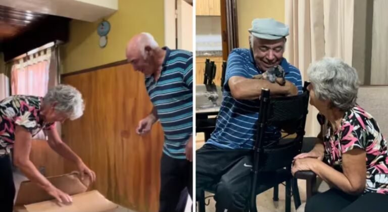 La historia viral de los abuelos que lloran sin consuelo: la sorpresa que los conmovió