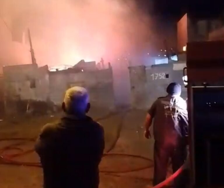 Pérdidas totales tras el incendio de una vivienda