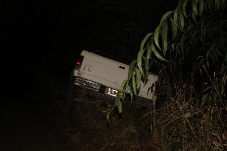 Un policía sufrió un accidente tras una persecusión en Lago Puelo