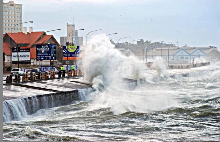 Descartan el alerta en Comodoro por “olas gigantes”
