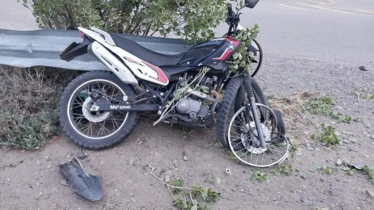Encontraron una moto robada en Km8