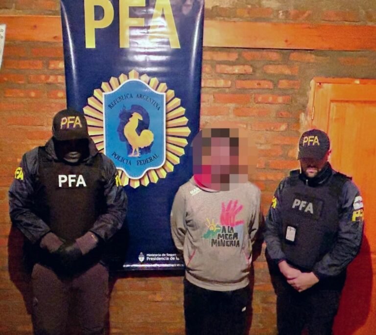 Detienen en El Hoyo a un hombre acusado de amenazar de muerte al presidente Javier Milei