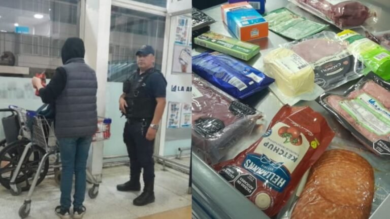 Robó en un supermercado, se metió en una casa y fue detenido