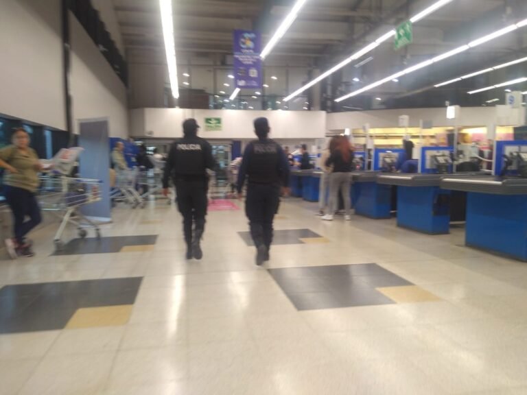 Fueron a robar a un supermercado junto a sus hijos menores de edad