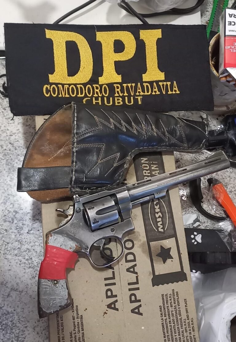 Buscaban una bicicleta pero encontraron un arma