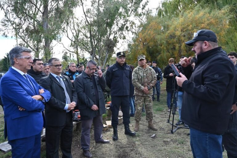 Presentaron las armas no letales para las Fuerzas Policiales de las provincias patagónicas