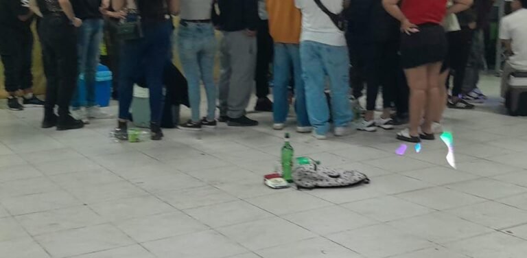 Desarticularon una fiesta clandestina con menores alcoholizados