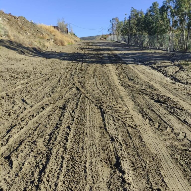 Vecinos del Cordón Forestal piden que terminen las obras pendientes