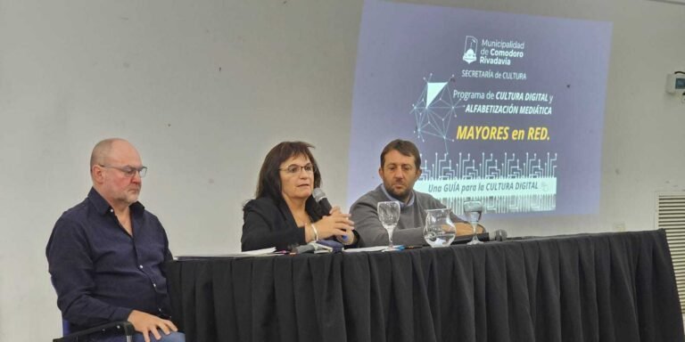 Se lanzó el primer curso para Adultos Mayores del Programa Cultura Digital y Alfabetización