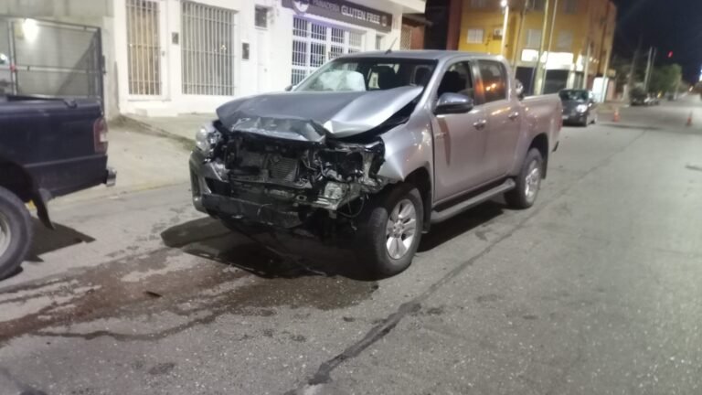 Conducía alcoholizado y chocó