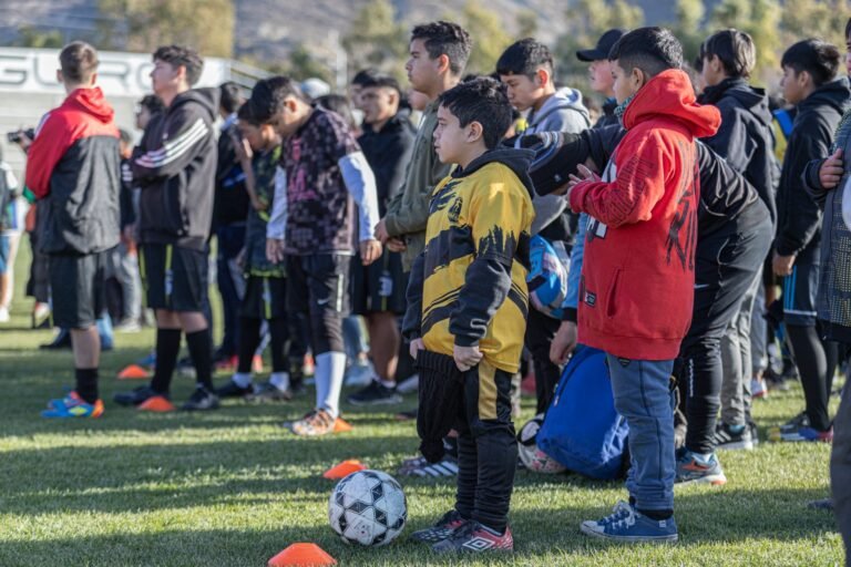 Acto inaugural del Torneo de Fútbol Formativo de la Liga de los Barrios