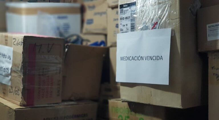Encontraron 850 kilos de medicación vencida en Puerto Deseado