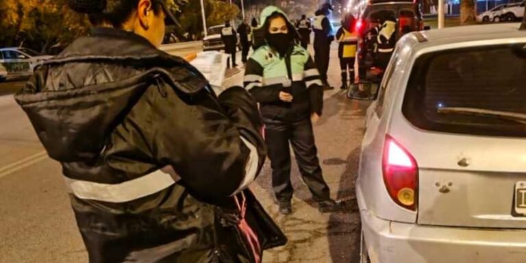 Se detectaron 13 conductores en estado de ebriedad durante el fin de semana