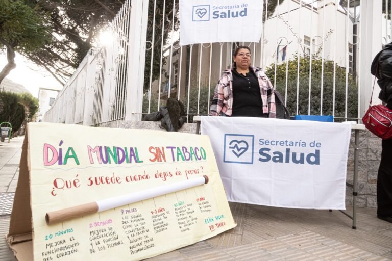 Realizaron un trabajo de concientización en el marco del Día Mundial Sin Tabaco