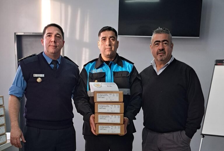 Entregaron equipamiento policial de última tecnología a la Unidad Regional 