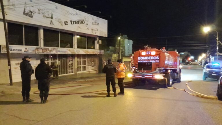 Un local se incendió por un cortocircuito proveniente de un caloventor eléctrico