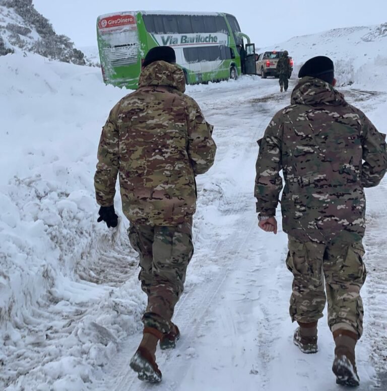 Alerta meteorológico: El Ejército se encuentra en operación permanente las 24 hs.