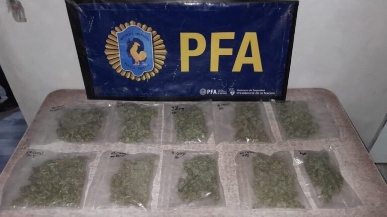 La Policía Federal desbarató dos bunker de drogas