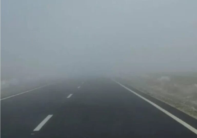 Advierten sobre visibilidad reducida por niebla en la Ruta Nacional N° 40