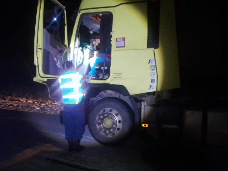 Manejaba borracho por la Ruta 40 y realizando maniobras peligrosas