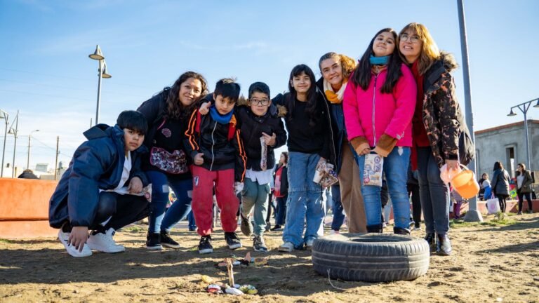 Celebraron el Día del Vecino en el barrio Presidente Ortiz