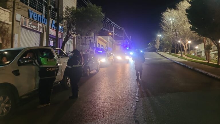 Detectaron a 4 conductores en estado de ebriedad en un control en Avenida Rivadavia