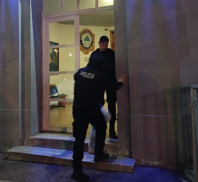 Totalmente borracho ingresó a la guardia, agredió a enfermeros y policías