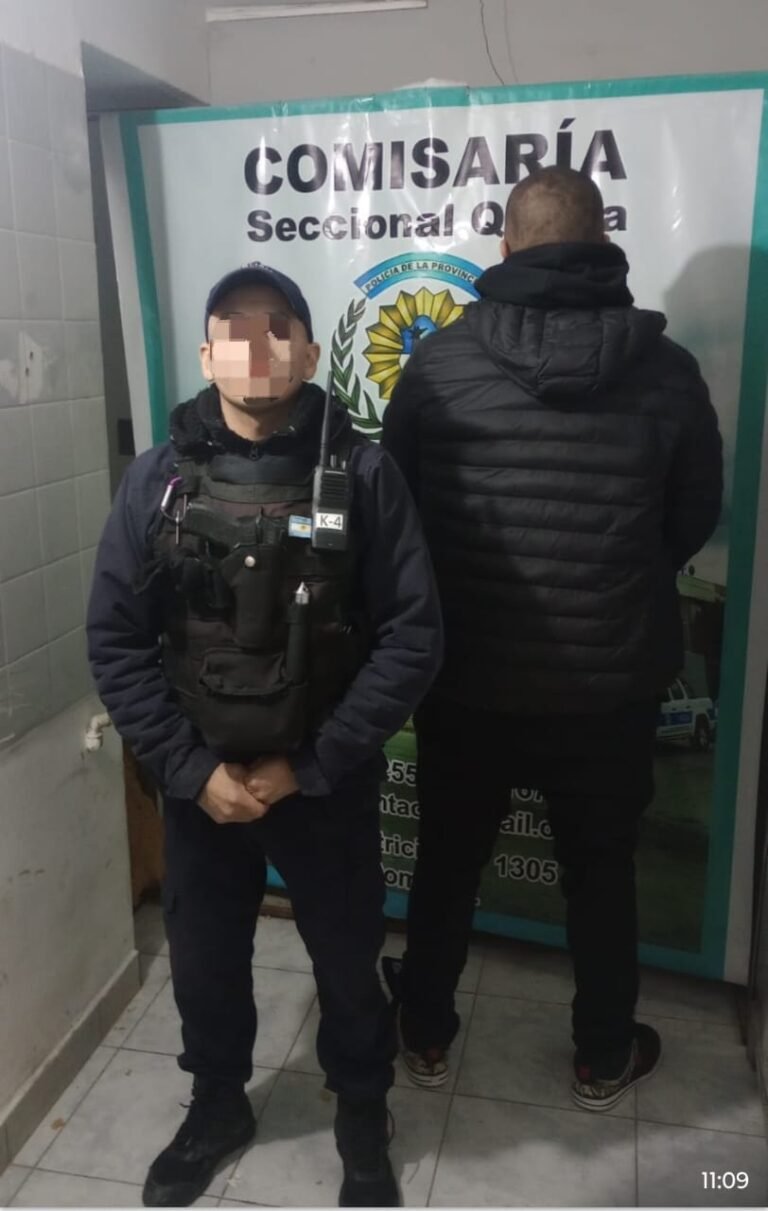 Dieron con un prófugo de la Justicia en un control policial