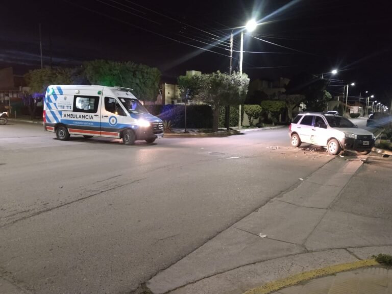Manejaba borracho y protagonizó un fuerte choque: una mujer resultó con lesiones