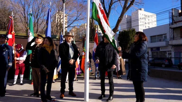 Othar participó del acto por el 159° Aniversario del Desembarco de los Colonos Galeses