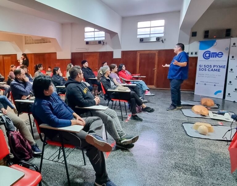 “Nos alegra saber que la gente quiera aprender primeros auxilios para salvar vidas”