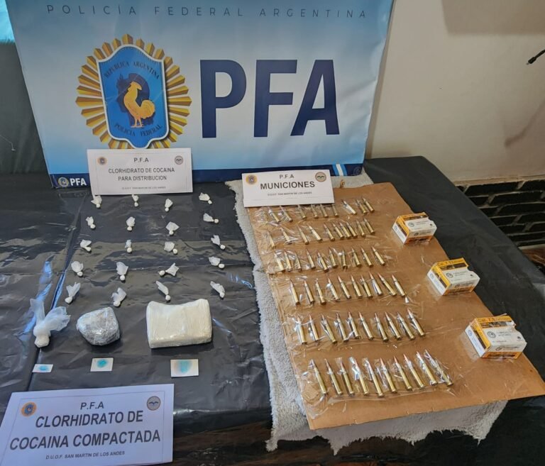 Secuestraron un kilo de cocaína en un búnker de Neuquén
